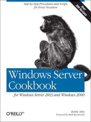 Windows Server Cookbook - ebook